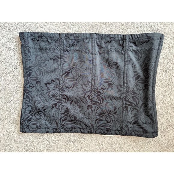 Maidenform New Black Floral Jacquard Waistnipper Size 2XL NWT - Picture 9 of 16